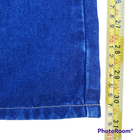 NWT Carolina Blue Womens Dark Wash Denim Flared High Rise Size 8 - Picture 7 of 8